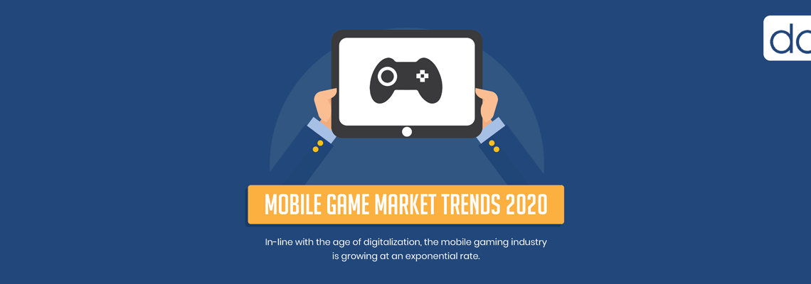 mobile game market infographic
